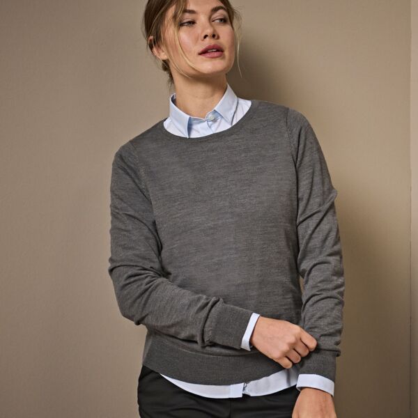 Ladies&#39; Crew Neck Sweater Thumbnail