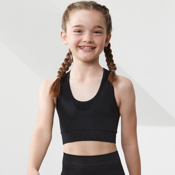 Kids seamless crop top Thumbnail