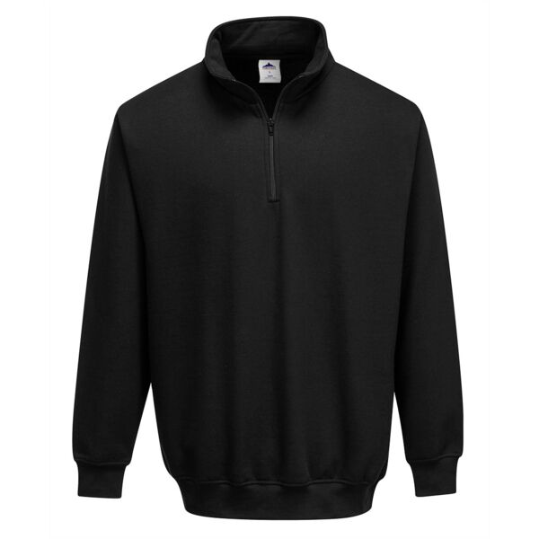 B309 Sorrento Zip Neck Sweatshirt Thumbnail