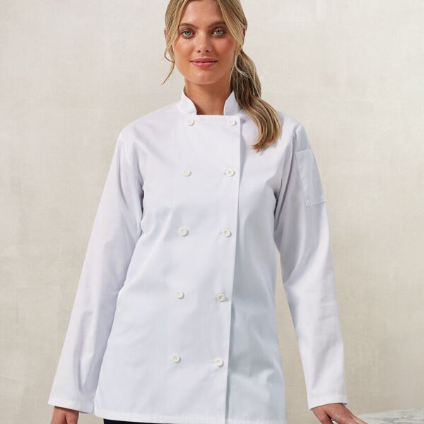 Women&#39;s long sleeve chef&#39;s jacket Thumbnail